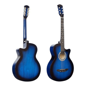 Chitara acustica 4/4 38 inch (95 x 35 cm), 6 corzi metalice, 20 taste