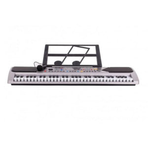 Orga electronica MQ-001UF, 61 clape, 100 ritmuri, 100 tonuri, 10 melodii demo, USB, Radio FM, MP3, Afisaj LCD, microfon inclus